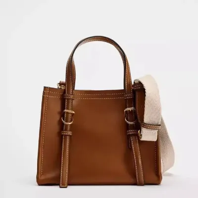 SPLICING LEISURE COMMUTING DATING HANDBAG